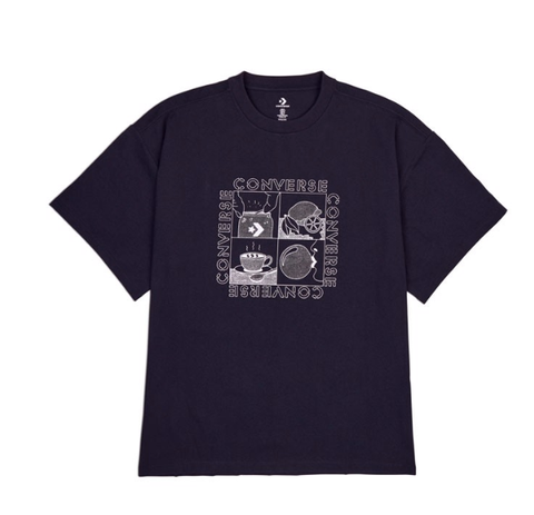 Áo Converse Asmr Tee Seasonal Black 10024612-A02