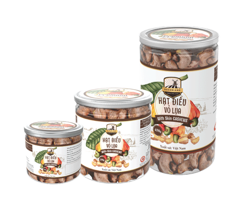 Hạt Điều Rang Muối
Vỏ Lụa 120gr