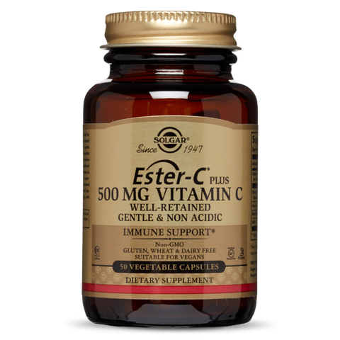 Solgar® Ester-C® Plus 500 mg Vitamin C 50 viên nang thực vật