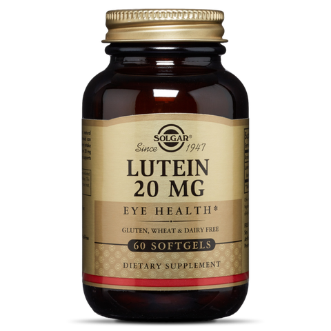 Solgar® Lutein 20mg 60 viên nang mềm