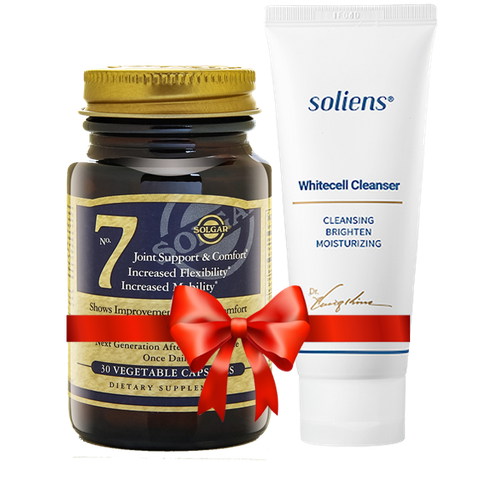 Solgar® No. 7 Joint Support & Comfort 30 viên nang thực vật + QUÀ TẶNG