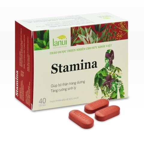 Viên uống STAMINA Giúp Tăng Cường Sinh Lực Nam