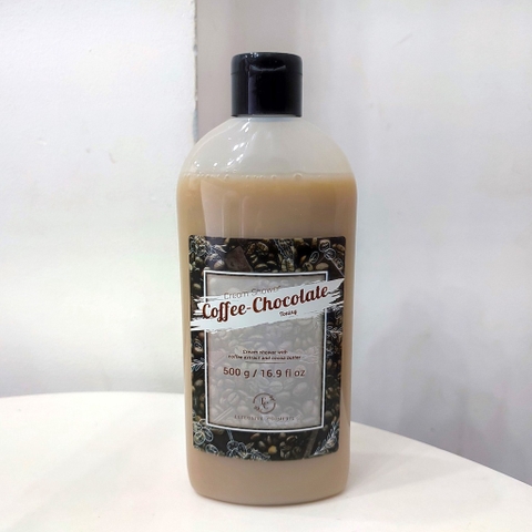 Combo Trắng Sáng Sạch Sâu Cho Body - Sữa Tắm Hương Trái Cây Exclusive Cosmetics 500g Và Tẩy Tế Bào Chết Quế Hồi 380g