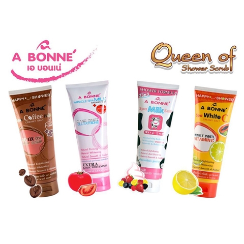 Muối Tắm Tẩy Tế Bào Chết Cho Body Và Da Mặt Spa A Bonne - Dạng Tuýp 350g