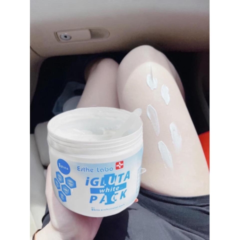 Mặt Nạ Ủ Trắng Igluta White Pack Nhật Bản 500g