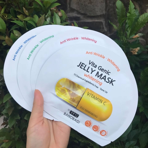 Combo 10 Miếng Mặt Nạ Viên Thuốc Banobagi Dưỡng Ẩm, Phục Hồi Da Nám, Rám Nắng (Vitamin C, Vitamin B, Collagen)
