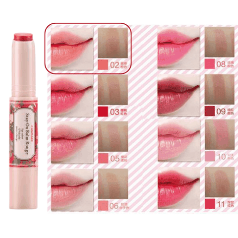 Son dưỡng có màu chống nắng Canmake Stay On Balm Rouge Nhật Bản