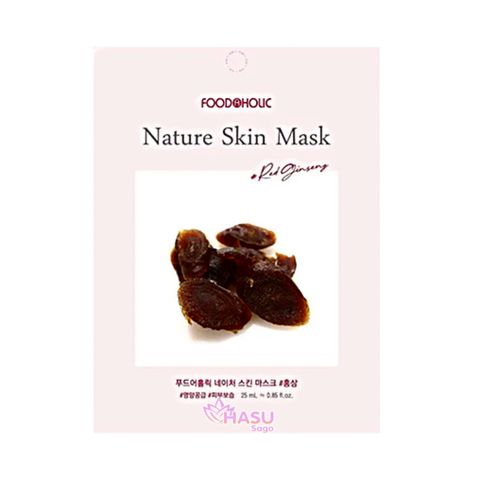 Mặt Nạ Dưỡng Da Trắng Sáng, Chống Lão Hóa, Ngăn Ngừa Mụn Foodaholic Natural Skin Mask Hàn Quốc 23ml