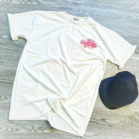 MS001 - MS006 Áo Thun Unisex Nam Nữ, Áo Thun Form Rộng Thời Trang In Hình Dễ Thương Freesize