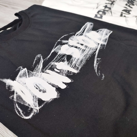 MS006 Áo Thun Unisex Nam Nữ, Áo Thun Form Rộng Thời Trang In Chữ DON'T STOP Dễ Thương Freesize