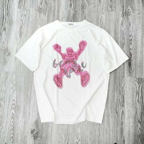 MS027 Áo Thun Unisex Nam Nữ, Áo Thun Form Rộng Thời Trang In Hình Dễ Thương Freesize