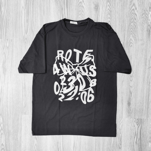 MS025 Áo Thun Unisex Nam Nữ, Áo Thun Form Rộng Thời Trang In Hình NƠ Dễ Thương Freesize