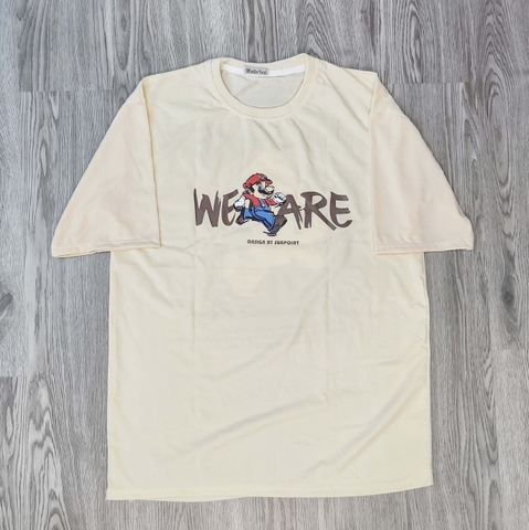 MS029 Áo Thun Unisex Nam Nữ, Áo Thun Form Rộng Thời Trang In Hình Dễ Thương Freesize