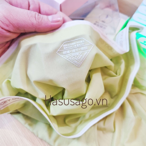 [Mã S17] Hộp 3 Quần Lót Nữ Lucky Girl Lụa Cao Cấp Tàng Hình Cạp Cao Mỏng Nhẹ Thoáng Mát (GIAO MÀU NGẪU NHIÊN)