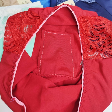 [Mã S23] Quần Lót Nữ Thun Lạnh Phối Ren 2 Bên Nữ Tính Mềm Mại FREESIZE (GIAO MÀU NGẪU NHIÊN)