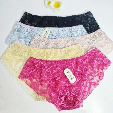 [Mã S22] Quần Lót Nữ Ren Công Chúa Siêu Thoáng Mềm Mại Kháng Khuẩn FREESIZE (GIAO MÀU NGẪU NHIÊN)