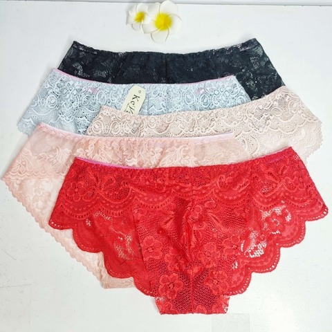 [Mã S22] Quần Lót Nữ Ren Công Chúa Siêu Thoáng Mềm Mại Kháng Khuẩn FREESIZE (GIAO MÀU NGẪU NHIÊN)