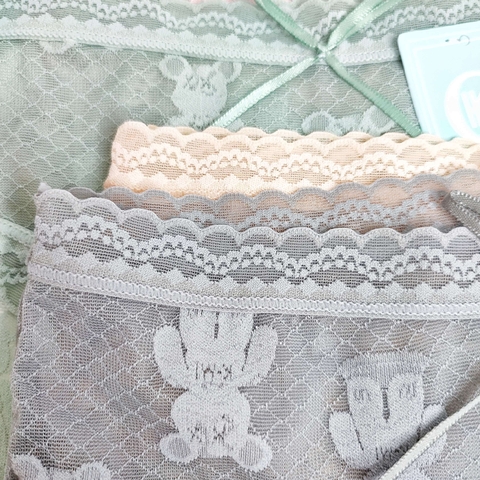 [Mã S21] Quần Lót Nữ Ren Đính Nơ Siêu Thoáng Mềm Mại Kháng Khuẩn 2921 (GIAO MÀU NGẪU NHIÊN)