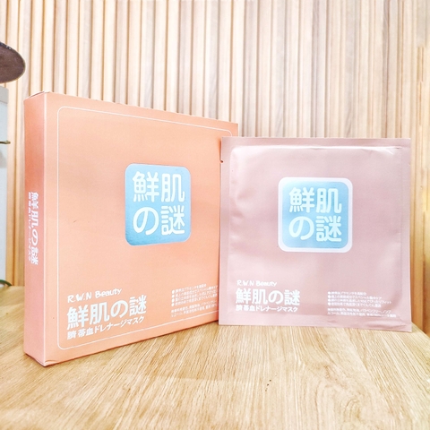 Mặt Nạ Nhau Thai Cừu Rwine Dưỡng Da Trắng Sáng Và Cấp Ẩm Hiệu Quả Nhật Bản 40ml