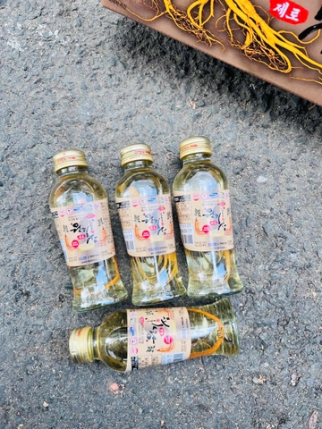 Nước sâm có củ Won Ki Sam không đường 120ml x 10 chai