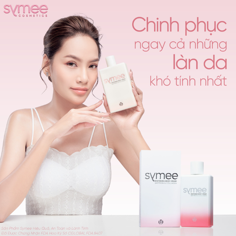 Kem Dưỡng Trắng Da Toàn Thân Symee Whitening Body Cream Saffron & Collagen 200g