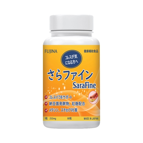 Viên Uống Hỗ Trợ Hạ Mỡ Máu FUJINA SARAFINE 80 Viên