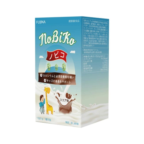 Sữa Tăng Chiều Cao NOBIKO FUJINA Nhật Bản Hộp 15 Gói