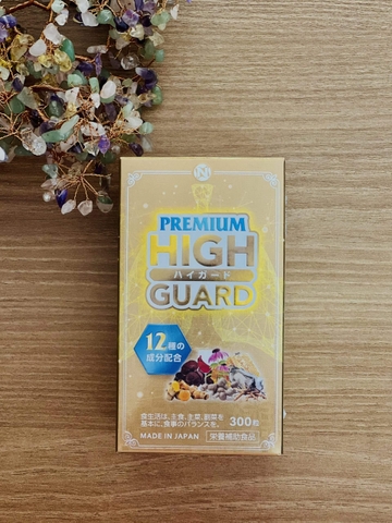 Viên uống bổ phổi Nichiei Bussan Nano Premium High Guard 300 viên