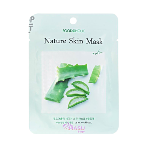 Mặt Nạ Dưỡng Da Trắng Sáng, Chống Lão Hóa, Ngăn Ngừa Mụn Foodaholic Natural Skin Mask Hàn Quốc 23ml