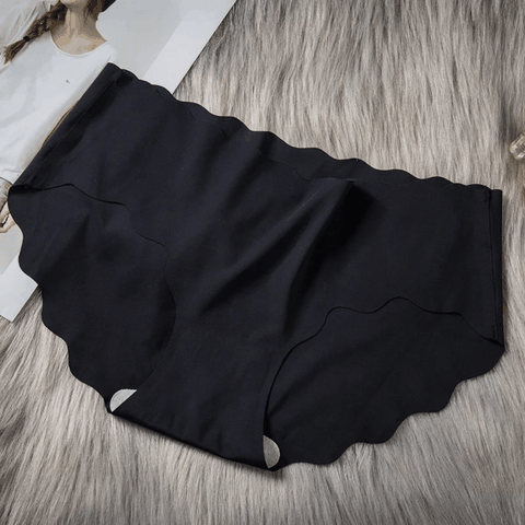 [Mã S24] Quần Lót Nữ Đúc Su Thun Lạnh Cao Cấp Tàng Hình Không Đường May Viền Sóng Tôn Dáng (GIAO MÀU NGẪU NHIÊN)