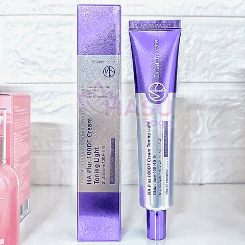 Kem Dưỡng Trắng Da, Phục Hồi Da Dr. Sunmi Care HA Plus 100DT Cream Toning Light Hàn Quốc 50ml