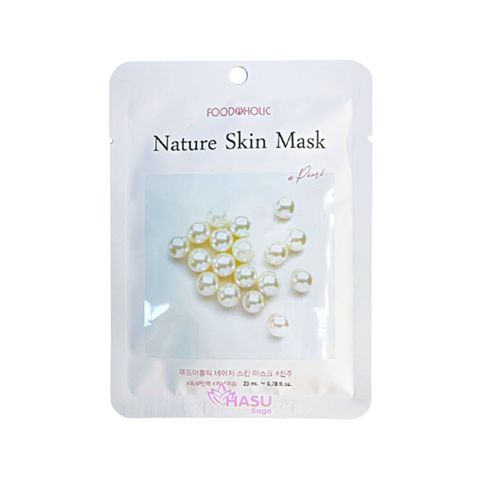 Mặt Nạ Dưỡng Da Trắng Sáng, Chống Lão Hóa, Ngăn Ngừa Mụn Foodaholic Natural Skin Mask Hàn Quốc 23ml