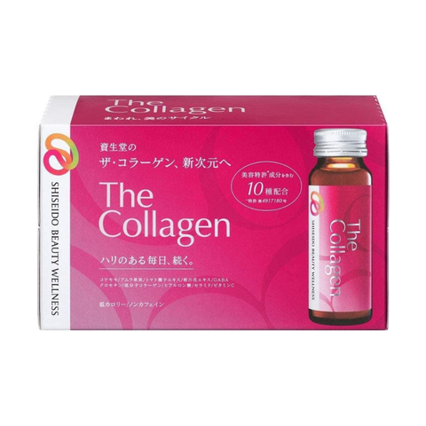 Combo khỏe đẹp nước uống The Collagen Shiseido và viên trị nám Transino WhiteC 120 viên