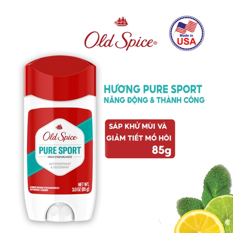 [Chính hãng] Lăn khử mùi  Old Spice  hương thơm nam tính khử mùi bền bỉ suốt 48h không gây vệt ố vàng