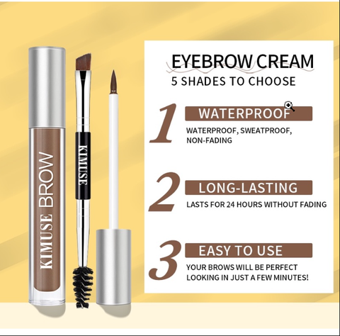 Gel Vẽ Lông Mày KIMUSE 50g Lâu Trôi Chống Thấm Nước Nhiều Màu