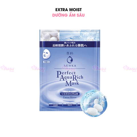 Mặt Nạ Dưỡng Da Trắng Sáng, Cấp Ẩm, Đàn Hồi, Dịu Mát Senka 23g