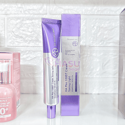 Kem Dưỡng Trắng Da, Phục Hồi Da Dr. Sunmi Care HA Plus 100DT Cream Toning Light Hàn Quốc 50ml