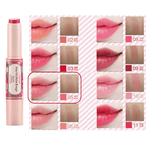 Son dưỡng có màu chống nắng Canmake Stay On Balm Rouge Nhật Bản