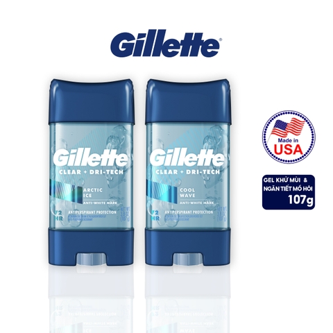 [Chính hãng] Gel Ngăn Tiết Mồ Hôi và Khử Mùi Gillette 107g