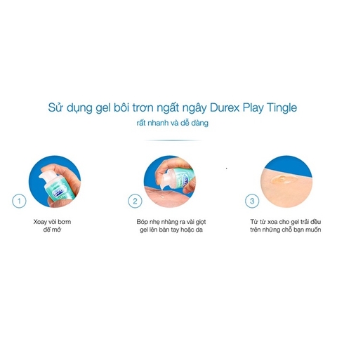 [Chính Hãng] Gel Bôi Trơn Tạo Độ Ẩm Tự Nhiên Durex Play Classic 50ml