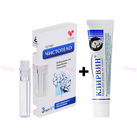 Gel Tẩy Nốt Ruồi Nga DVELINIL Tẩy Nốt Ruồi, Mụn Cơm, Mụn Cóc, Mụn Thịt 3ml
