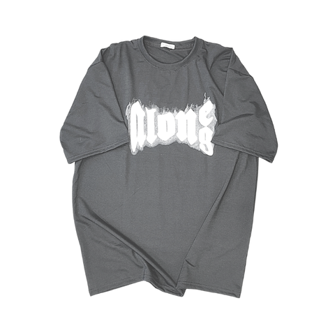 MS017 Áo Thun Unisex Nam Nữ, Áo Thun Form Rộng Thời Trang In Chữ ALONE Dễ Thương Freesize