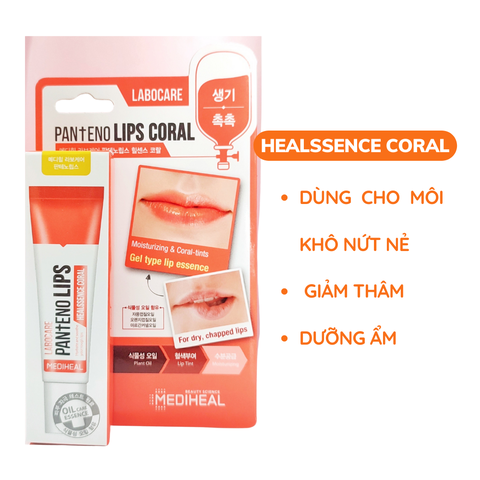 Son Dưỡng Môi Mediheal Labocare Pantenolips Hàn Quốc 10ml - Dưỡng Ẩm, Giảm Thâm, Dưỡng Môi Hồng Hào Rạng Rỡ