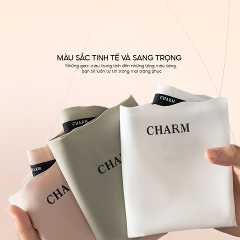 [Mã S04] Quần lót nữ đúc su không viền, quần chip Charm không đường may mềm mại gợi cảm mát lạnh