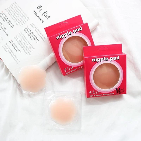 Miếng dán ngực (dán đầu nhũ hoa) Nipple Pad Elise (hộp 2 miếng) hộp đỏ