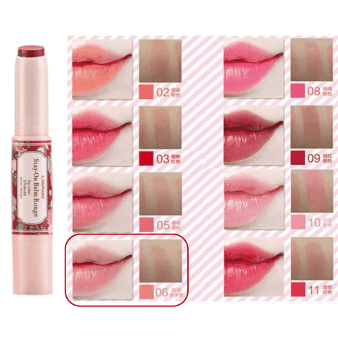 Son dưỡng có màu chống nắng Canmake Stay On Balm Rouge Nhật Bản