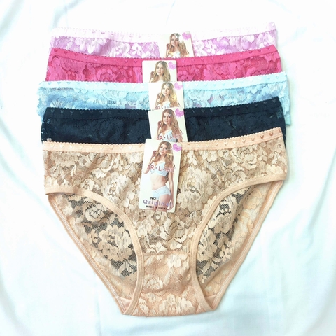 [Mã S07] Combo 10 quần lót ren nữ cao cấp sexy thoáng mát freesize dưới 65kg giao màu ngẫu nhiên