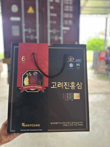 Nước Hồng Sâm MANYOUNG Hàn Quốc 30 Gói x 70ml