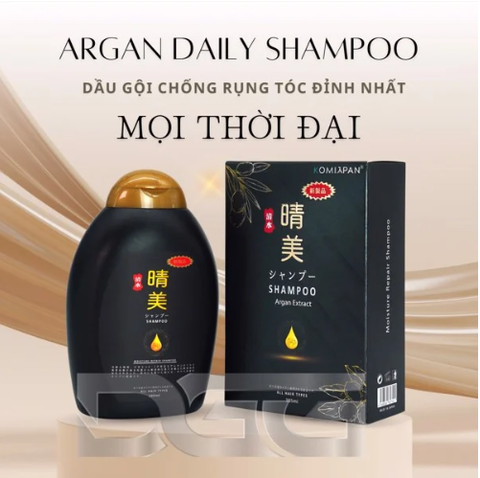 Dầu gội kích thích mọc tóc, dưỡng ẩm và phục hồi Komi Nhật Bản chai 385ml - Chính hãng