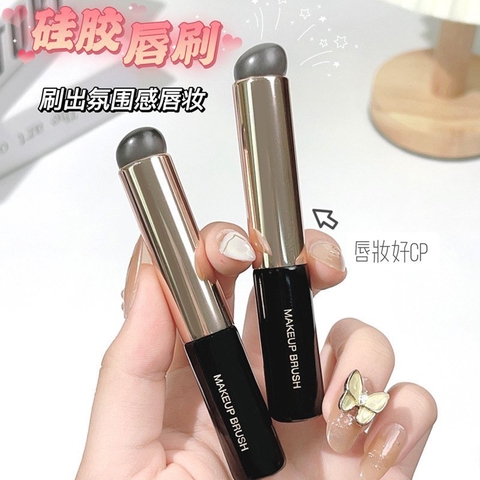 Cọ Tán Son Môi Silicone Hiệu Ứng Ombre Che Khuyết Điểm Mềm Mại Đàn Hồi